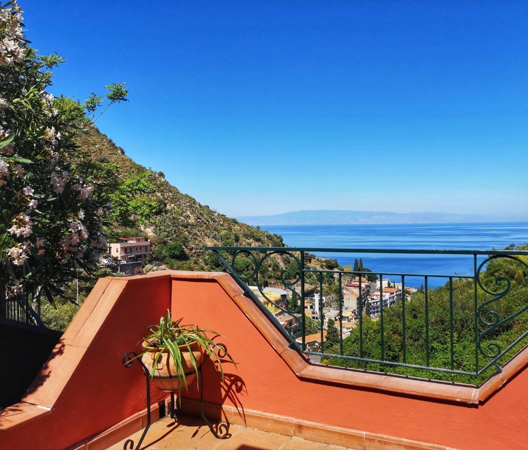 Villa Vittorio - Splendid Panoramic Sea View Terrace Taormina Exterior foto