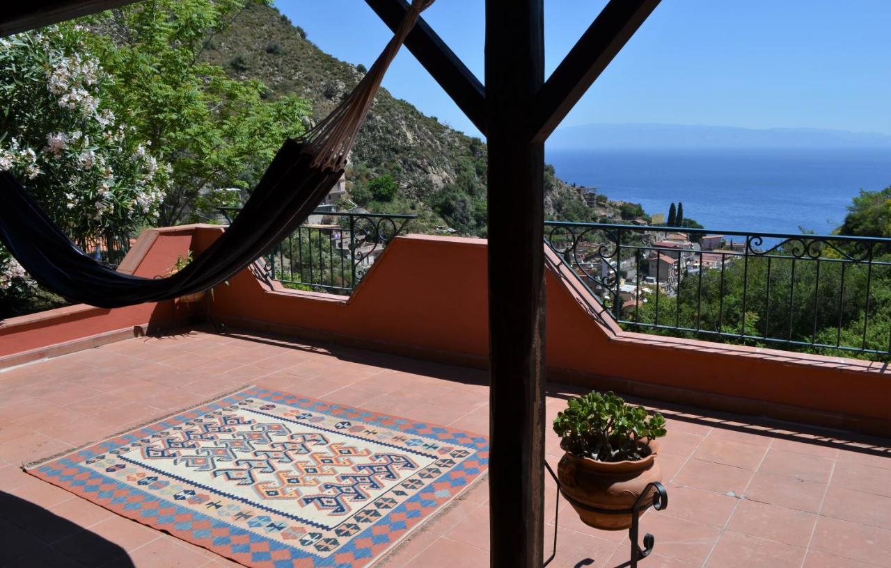 Villa Vittorio - Splendid Panoramic Sea View Terrace Taormina Exterior foto