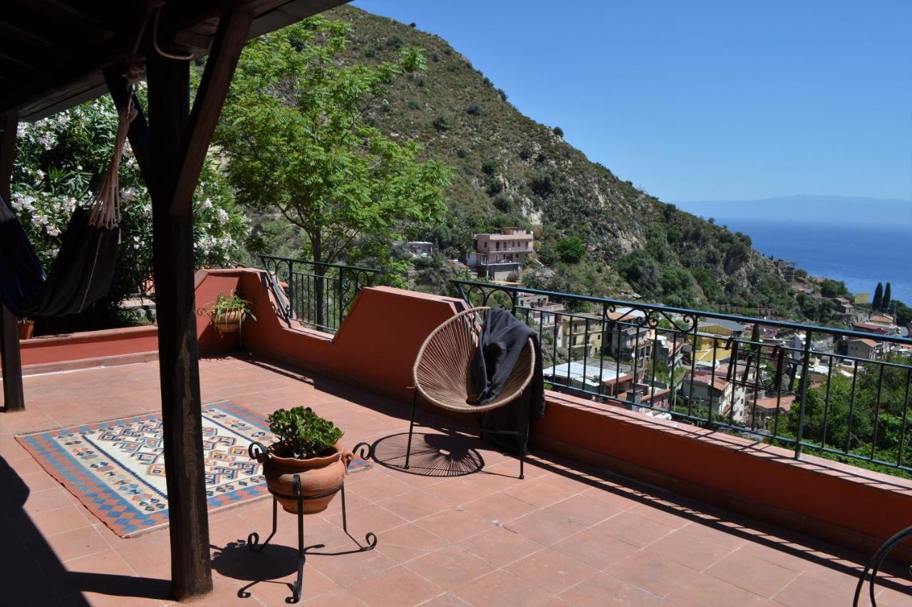 Villa Vittorio - Splendid Panoramic Sea View Terrace Taormina Exterior foto